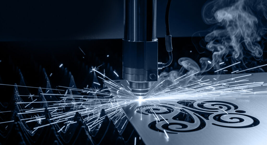 Лазерная резка 3 в 1